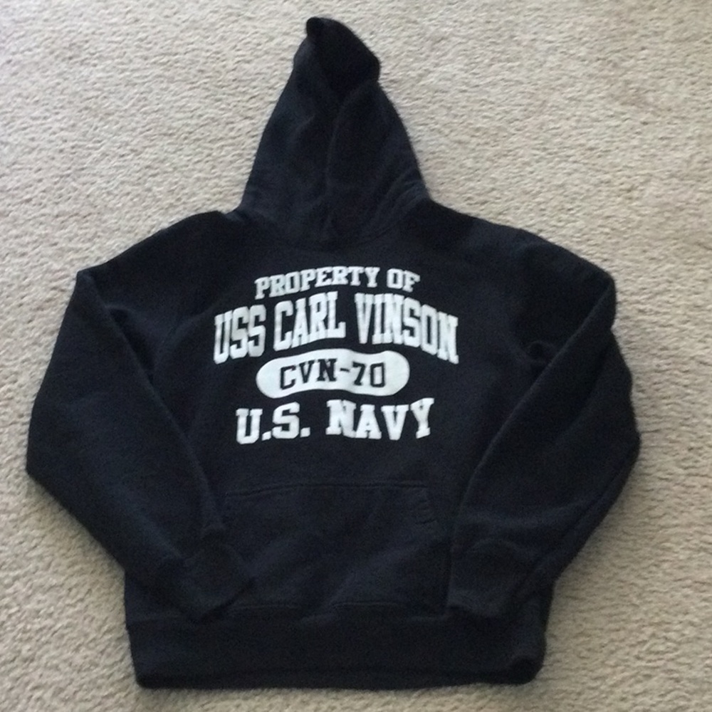 Youth XL US Navy Hoodie - Picture 1 of 8